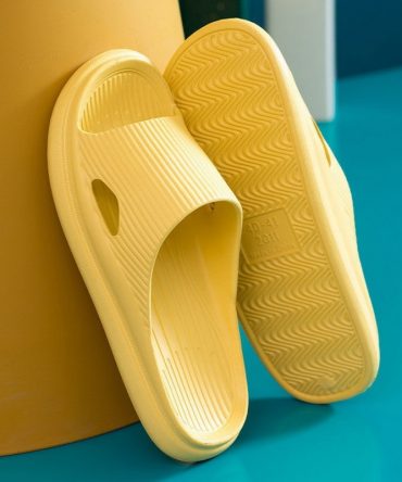 Fashion Home Slippers Slip On Flats Men And Women Indoor Floor Flat Shoes Female Slides Summer Non-slip Family Bathroom Sandals