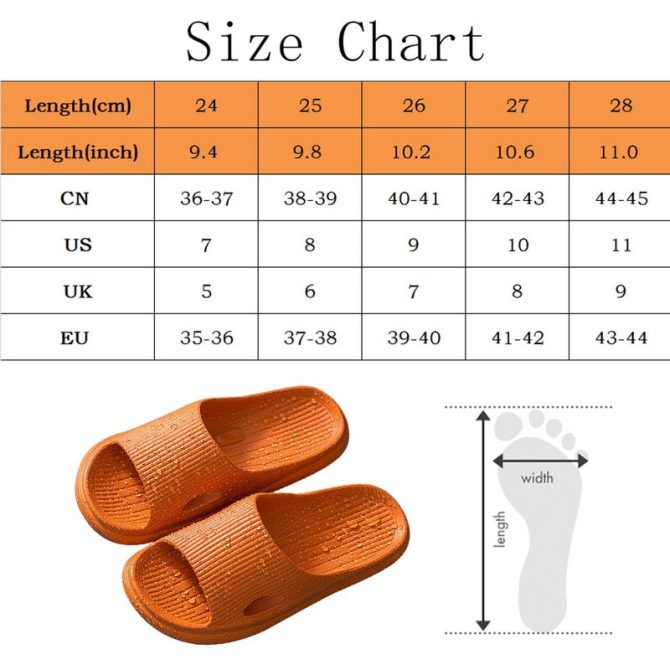Fashion Home Slippers Slip On Flats Men And Women Indoor Floor Flat Shoes Female Slides Summer Non-slip Family Bathroom Sandals - Image 6
