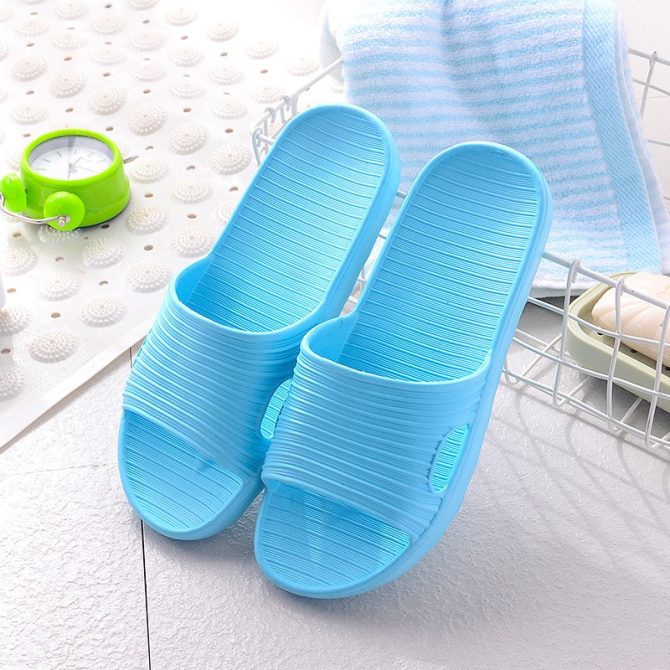 Summer Men Indoor Slippers Floor Flat Shoes Indoor Eva Flip Flops Man Woman Non-slip Bathroom Home Slippers Zapatillas De Hombre - Image 4