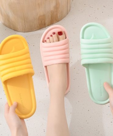 Summer Women Indoor Slippers Floor Flat Shoes Indoor Eva Flip Flops Female Non-slip Bathroom Home Slippers Zapatillas De Hombre