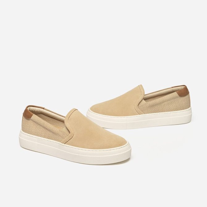 2023 New England style spring and summer women's shoes leather plain weave casual board shoes women's flat loafers - Image 4