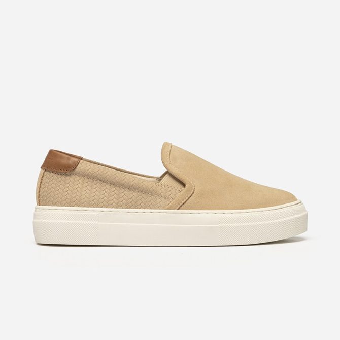 2023 New England style spring and summer women's shoes leather plain weave casual board shoes women's flat loafers - Image 6