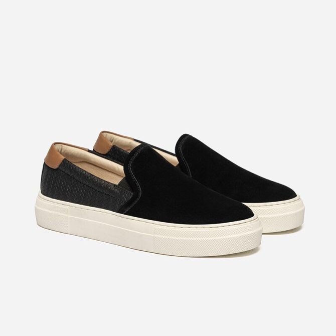 2023 New England style spring and summer women's shoes leather plain weave casual board shoes women's flat loafers