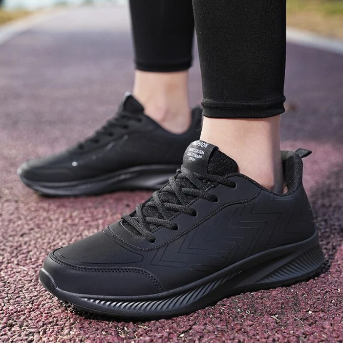 2023 New Men's Sneakers Fashion PU Men's Casual Shoes Outdoor Jogging Training Shoes High-Quality Comfortable Men's Shoes - Image 2