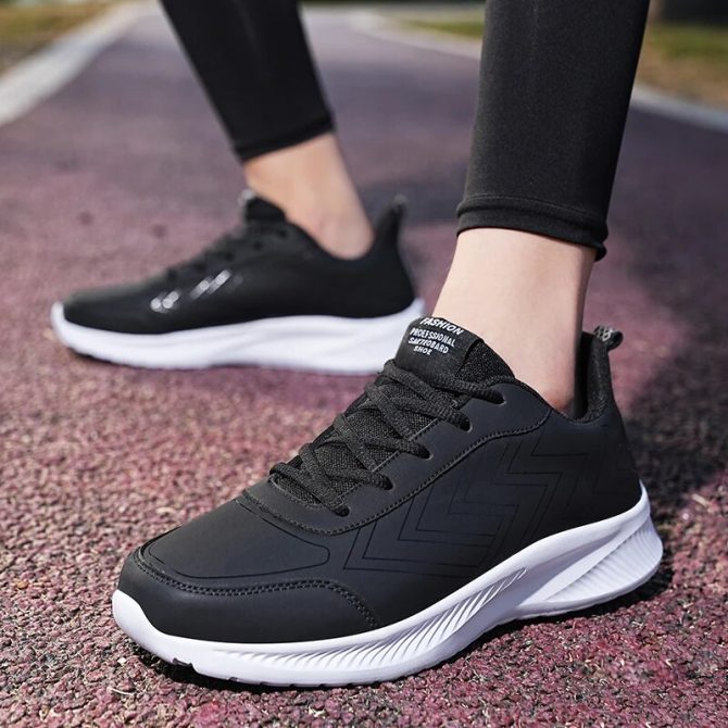 2023 New Men's Sneakers Fashion PU Men's Casual Shoes Outdoor Jogging Training Shoes High-Quality Comfortable Men's Shoes - Image 3