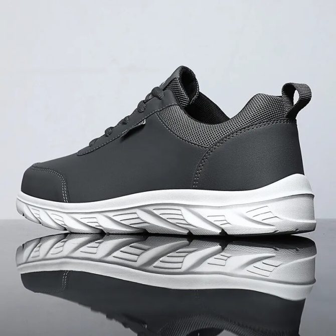 2023 New Men's Sneakers Fashion Leather Men's Casual Shoes Outdoor Jogging Training Shoes High-Quality Comfortable Men's Shoes - Image 2
