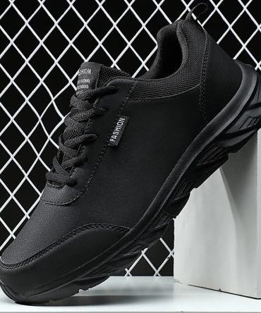 2023 New Men's Sneakers Fashion Leather Men's Casual Shoes Outdoor Jogging Training Shoes High-Quality Comfortable Men's Shoes
