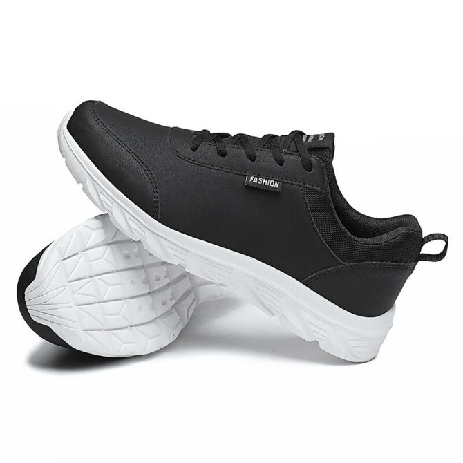 2023 New Men's Sneakers Fashion Leather Men's Casual Shoes Outdoor Jogging Training Shoes High-Quality Comfortable Men's Shoes - Image 6