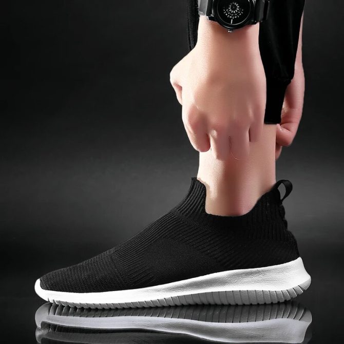 Men's Casual Shoes Fashion Breathable Walking Mesh Flat Shoes Man Sneakers 2023 Tenis Feminino Zapatillas Hombre Plus Couple - Image 2