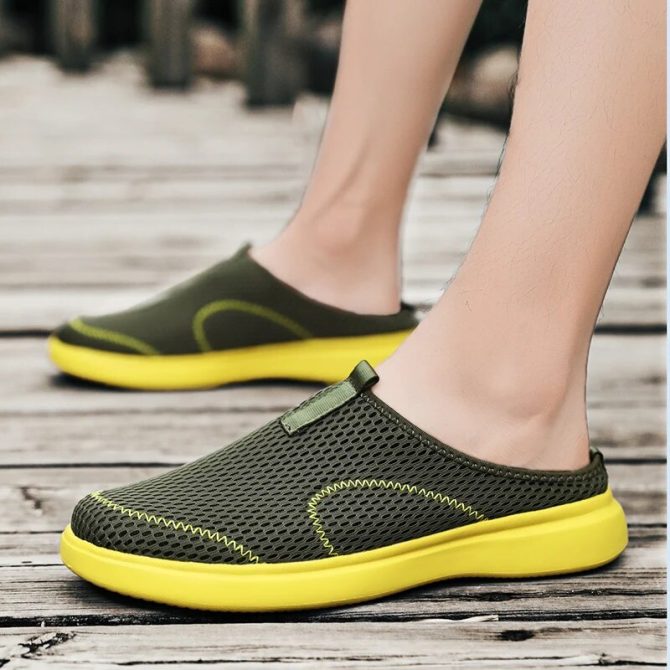 Men's Slippers Premium Slippers Vintage Anti-slip Casual Male Casual Shoes Plus Size Summer Beach Outdoor Flip Flops - Image 3