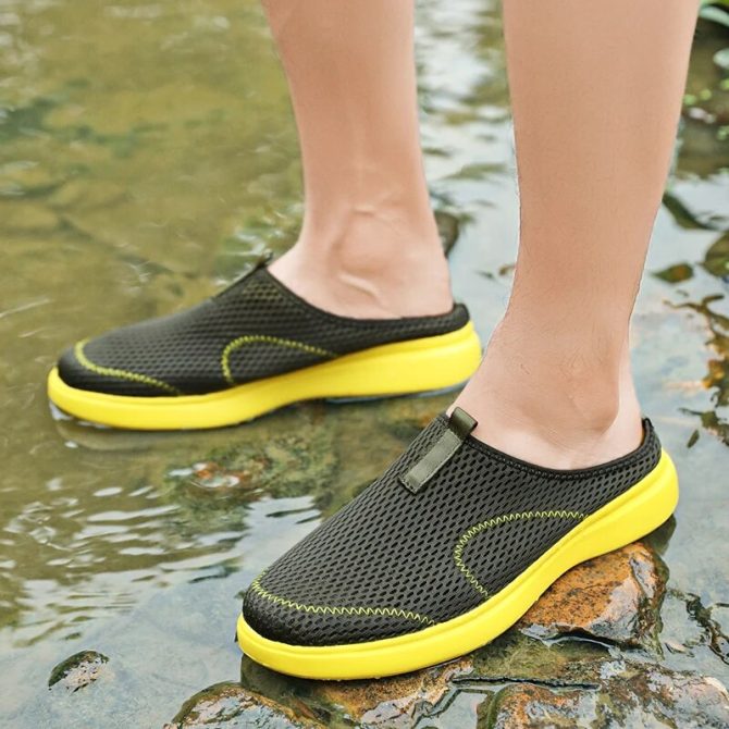 Men's Slippers Premium Slippers Vintage Anti-slip Casual Male Casual Shoes Plus Size Summer Beach Outdoor Flip Flops - Image 4