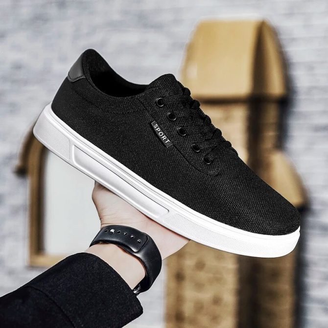 Vulcanize Shoes Men Sneakers Breathable Men Casual Shoes Non-slip Male Loafers Men Shoes Lightweight Tenis Masculino - Image 4