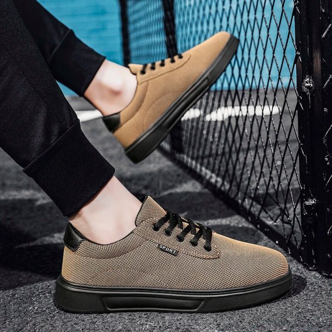 Vulcanize Shoes Men Sneakers Breathable Men Casual Shoes Non-slip Male Loafers Men Shoes Lightweight Tenis Masculino - Image 6