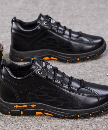 2023 New Casual Leather Shoes Men's Trend Men's Shoes Sports Shoes Men's British Style Retro Men's Shoes