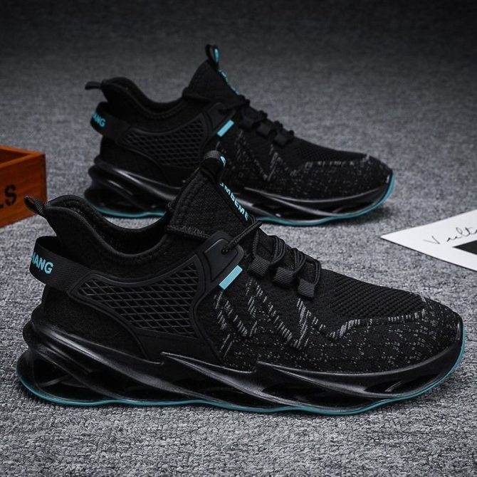 2023 New Men's Casual Sports Shoes Summer Outdoor Breathable Deodorant Running Shoes Comfortable Daddy Shoes Fashion Men's Shoes - Image 2
