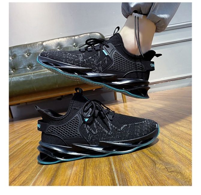 2023 New Men's Casual Sports Shoes Summer Outdoor Breathable Deodorant Running Shoes Comfortable Daddy Shoes Fashion Men's Shoes - Image 3